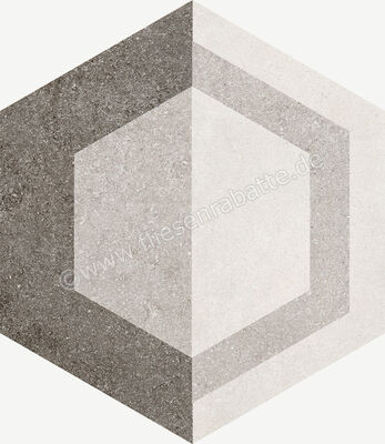  Ragno Rewind Multicolor 18.2x21 cm Bodenfliese / Wandfliese Decoro Geometrico Freddi Matt Eben Naturale R4DT | 692030
