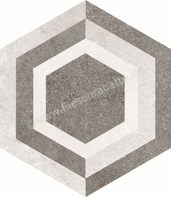  Ragno Rewind Multicolor 18.2x21 cm Bodenfliese / Wandfliese Decoro Geometrico Freddi Matt Eben Naturale R4DT | 692039