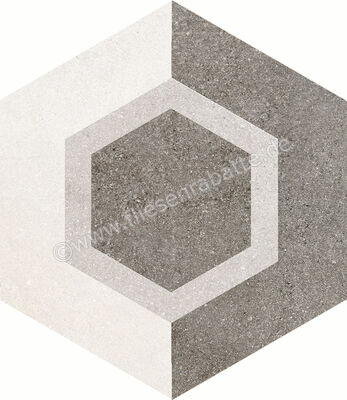  Ragno Rewind Multicolor 18.2x21 cm Bodenfliese / Wandfliese Decoro Geometrico Freddi Matt Eben Naturale R4DT | 692042