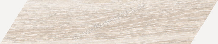  Ragno Woodchoice Milk 11x54 cm Bodenfliese / Wandfliese Chevron Matt Eben Naturale R17H | 693197