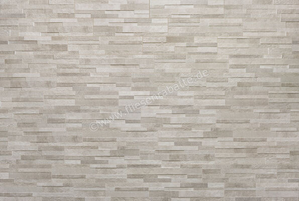  Ceramica Rondine Volcano 3D White 15x61 cm Wandfliese Matt Strukturiert Naturale J88902 | 694895