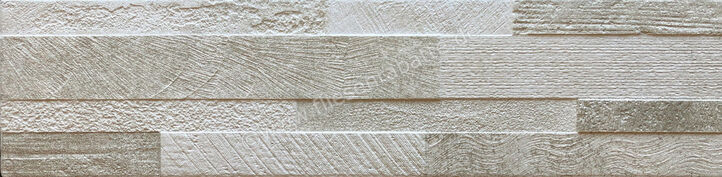  Ceramica Rondine Volcano 3D Beige 15x61 cm Wandfliese Matt Strukturiert Naturale J88898 | 694925