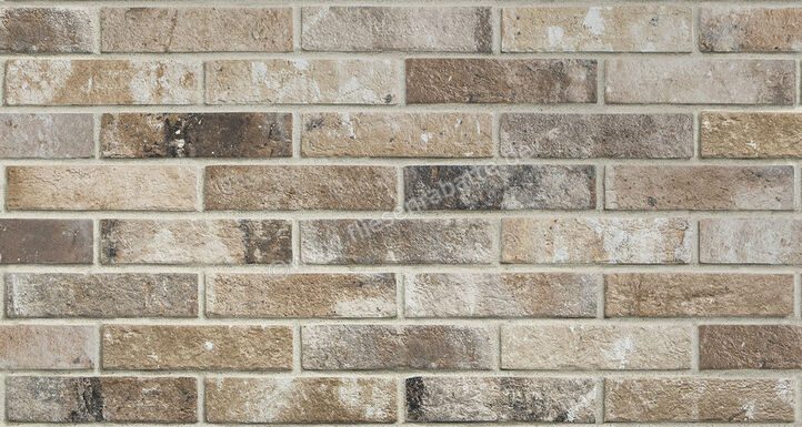  Ceramica Rondine London Beige 6x25 cm Bodenfliese / Wandfliese Brick Matt Strukturiert Naturale J85878 | 695216