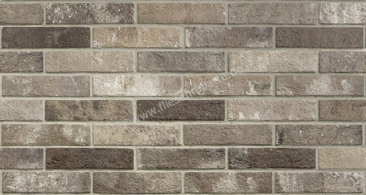  Ceramica Rondine London Brown 6x25 cm Bodenfliese / Wandfliese Brick Matt Strukturiert Naturale J85879 | 695219