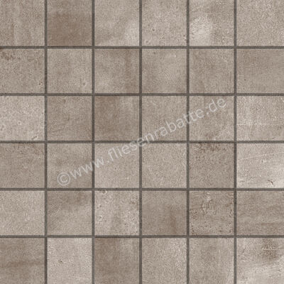  Ceramica Rondine Volcano Taupe 30x30 cm Mosaik 5x5 Matt Eben Naturale J86723 | 695963