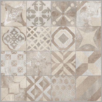  Ceramica Rondine Volcano Cementine Beige 60x60 cm Bodenfliese / Wandfliese Matt Eben Naturale J86829 | 695987