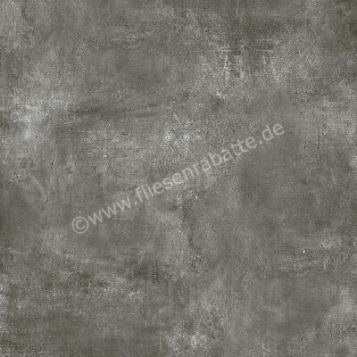  Ceramica Rondine Volcano Dark 100x100 cm Bodenfliese / Wandfliese Matt Eben Naturale J88997 | 696023