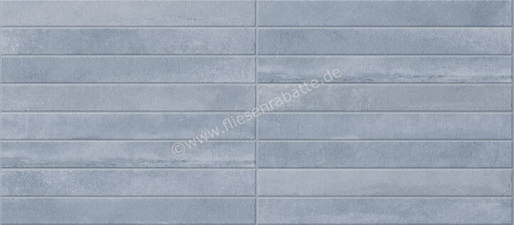  Ceramica Rondine Arenosa Blue 4.8x45 cm Bodenfliese / Wandfliese Brick Matt Strukturiert Naturale J93030 | 696386