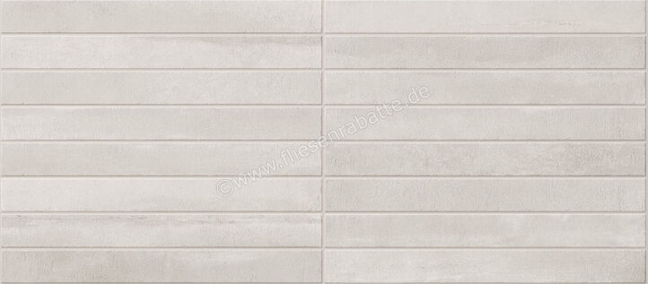  Ceramica Rondine Arenosa Light Grey 4.8x45 cm Bodenfliese / Wandfliese Brick Matt Strukturiert Naturale J93036 | 696548