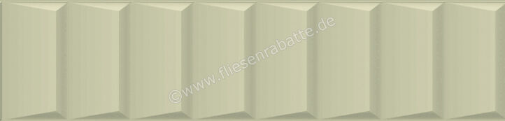  Ceramica Rondine Volume Sage 6x25 cm Bodenfliese / Wandfliese Brick 3D Ladder Matt Strukturiert Naturale J93169 | 696725