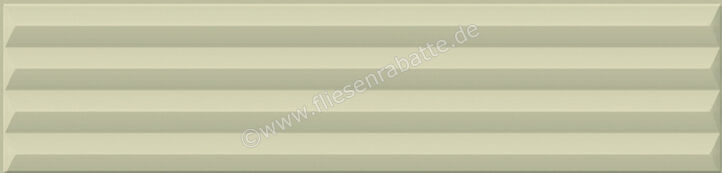  Ceramica Rondine Volume Sage 6x25 cm Bodenfliese / Wandfliese Brick 3D Pyramid Matt Strukturiert Naturale J93175 | 696740