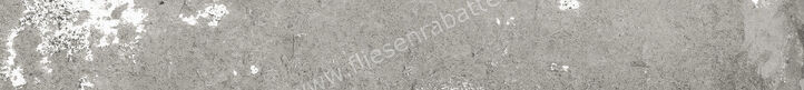 Ceramica Rondine Harlem Light Grey 4.8x45 cm Bodenfliese / Wandfliese Brick Matt Strukturiert Naturale J92825 | 697439
