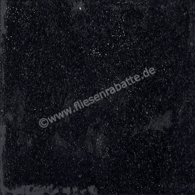  Ceramica Rondine Marrakech Black 10x10 cm Wandfliese Glänzend Strukturiert Glossy J92660 | 697793