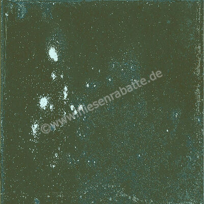  Ceramica Rondine Marrakech Green 10x10 cm Wandfliese Glänzend Strukturiert Glossy J92661 | 697820