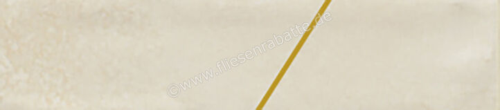  Ceramica Rondine Marrakech Ivory 4.8x20 cm Wandfliese Decori Geo Oro Glänzend Strukturiert Glossy J92768 | 698000