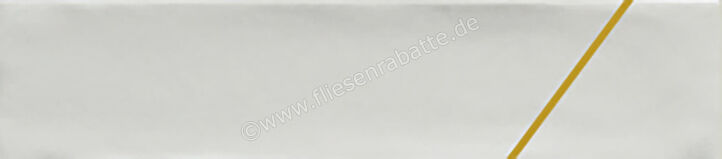  Ceramica Rondine Marrakech Total White 4.8x20 cm Bodenfliese / Wandfliese Decori Geo Oro Matt Strukturiert Naturale J92778 | 698114