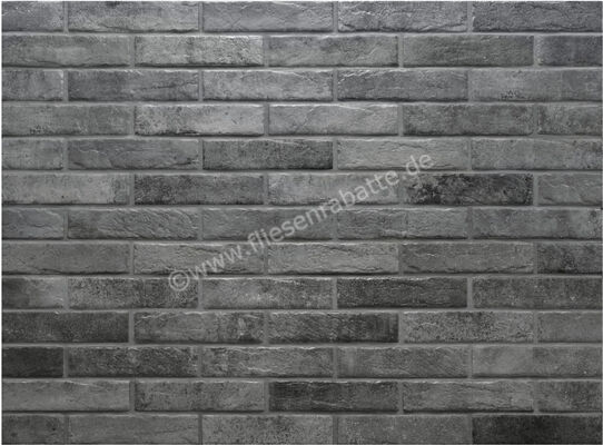  Ceramica Rondine Recovery Stone Grey 6x25 cm Bodenfliese / Wandfliese Brick Matt Strukturiert Naturale J91321 | 698342