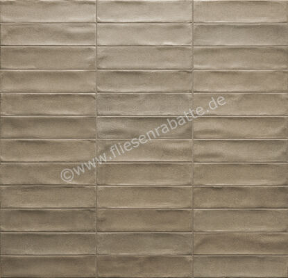  Ceramica Rondine Cruda Brick Beige 4.8x20 cm Bodenfliese / Wandfliese Brick Matt Strukturiert Naturale J92613 | 698378