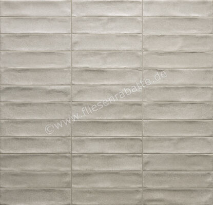 Ceramica Rondine Cruda Brick Bianco 4.8x20 cm Bodenfliese / Wandfliese Brick Matt Strukturiert Naturale J92614 | 698381