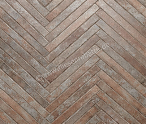  Ceramica Rondine Harlem Sand 4.8x45 cm Bodenfliese / Wandfliese Brick Matt Strukturiert Naturale J92498 | 698408