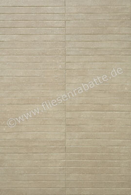  Ceramica Rondine Mixture Beige 4.8x45 cm Bodenfliese / Wandfliese Brick Matt Strukturiert Naturale J93631 | 698447