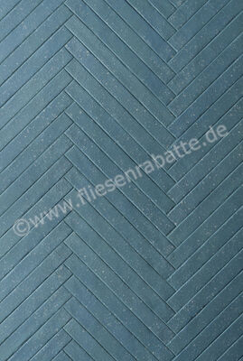  Ceramica Rondine Mixture Cerulean 4.8x45 cm Bodenfliese / Wandfliese Brick Matt Strukturiert Naturale J93633 | 698462