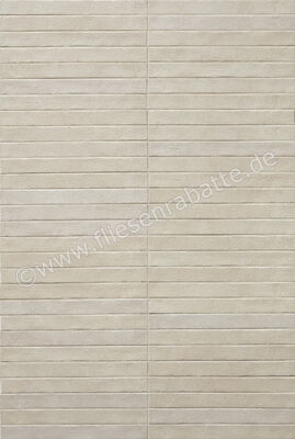  Ceramica Rondine Mixture Ivory 4.8x45 cm Bodenfliese / Wandfliese Brick Matt Strukturiert Naturale J93634 | 698465
