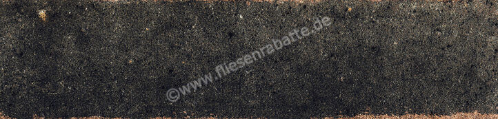  Ceramica Rondine Noho Black 6x25 cm Bodenfliese / Wandfliese Brick Matt Strukturiert Naturale J89529 | 698549