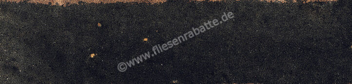  Ceramica Rondine Noho Black 6x25 cm Bodenfliese / Wandfliese Brick Matt Strukturiert Naturale J89529 | 698552