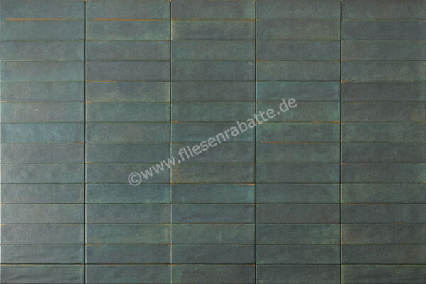  Ceramica Rondine Noho Emerald 6x25 cm Bodenfliese / Wandfliese Brick Matt Strukturiert Naturale J89531 | 698738