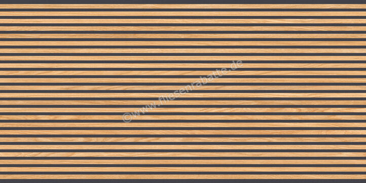  Ceramica Rondine Canne 3D Honey Black 60x120 cm Wandfliese 3D Matt Strukturiert Naturale J92793 | 698954