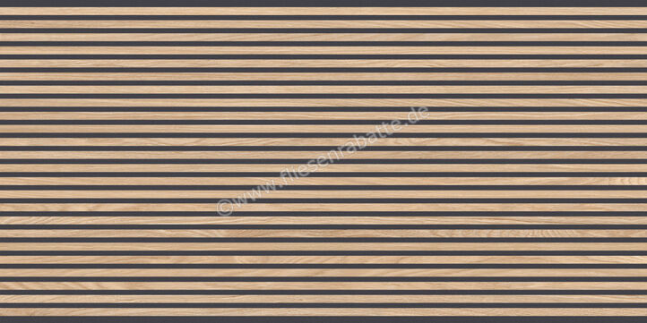  Ceramica Rondine Canne 3D Ecru Black 60x120 cm Wandfliese 3D Matt Strukturiert Naturale J92791 | 698960