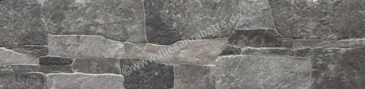  Ceramica Rondine Lyon Dark 15x61 cm Wandfliese 3D Matt Strukturiert Naturale J88561 | 699008