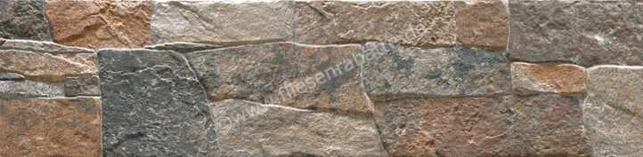  Ceramica Rondine Lyon Red 15x61 cm Wandfliese 3D Matt Strukturiert Naturale J88563 | 699026