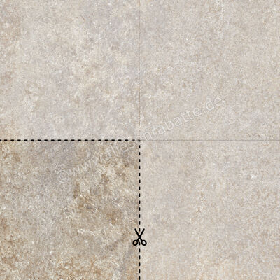  Villeroy & Boch Bourgogna Garden Greige 40x40x2 cm Terrassenplatte Schnittmuster Matt Strukturiert VilbostonePlus 2889 DM70 0 SM | 699513