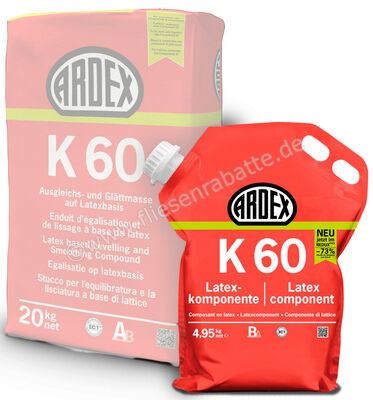  Ardex K60 Latexkomponente Latex (Komponente B) 4,95 kg ReduxPack 38991 | 700368