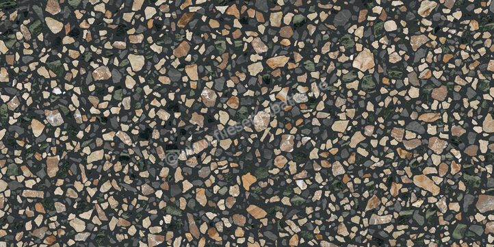  Ceramiche Caesar Civic Black 60x120 cm Bodenfliese / Wandfliese Multicolor Matt Eben Touch Plus AIX5 CAE | 701201