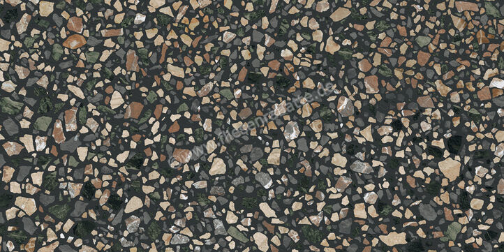  Ceramiche Caesar Civic Black 60x120 cm Bodenfliese / Wandfliese Multicolor Matt Eben Touch Plus AIX5 CAE | 701219