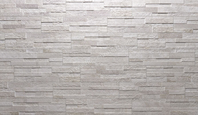  Ceramica Rondine Quarzite 3D Bianco 15x61 cm Wandfliese 3D Matt Strukturiert Naturale J91227 | 701610