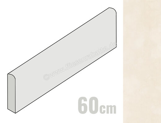  Ceramica Rondine Crea Avorio 7.5x60 cm Bodenfliese / Wandfliese Matt Eben Naturale J93683 | 703100