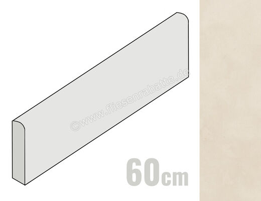  Ceramica Rondine Crea Beige 7.5x60 cm Bodenfliese / Wandfliese Matt Eben Naturale J93684 | 703103
