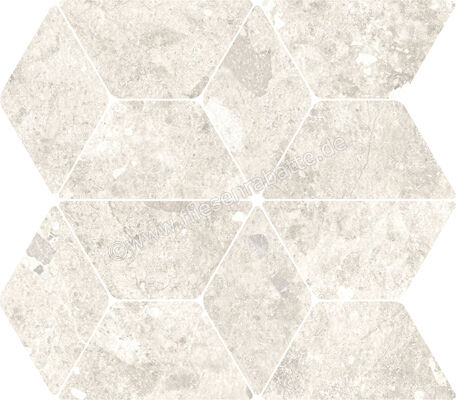  Marazzi Mystone Breccia dei Berici Bianco 30x34 cm Mosaik Prisma Matt Eben Naturale MRHZ | 703449