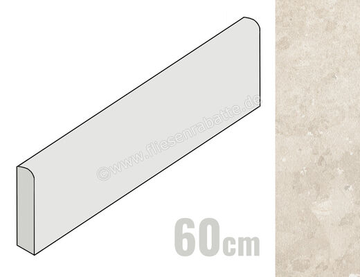  Marazzi Mystone Breccia dei Berici Beige 7x60 cm Sockel Matt Eben Naturale MRHK | 703458