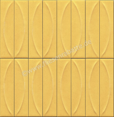  Marazzi Terralux Cedro 9.1x37.5 cm Wandfliese 3D Pura Glänzend Strukturiert Lux MRC8 | 703509