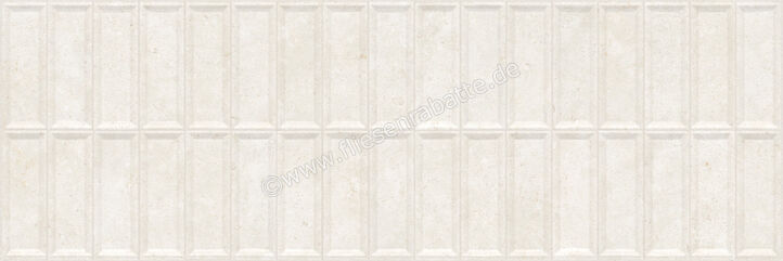  Marazzi Campaspero Wall Bianco 40x120 cm Wandfliese 3D Frame Matt Strukturiert Naturale MRC9 | 704391