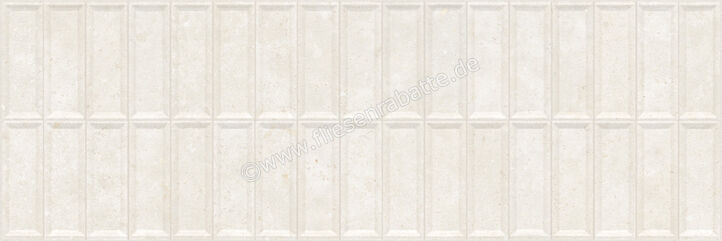  Marazzi Campaspero Wall Bianco 40x120 cm Wandfliese 3D Frame Matt Strukturiert Naturale MRC9 | 704397