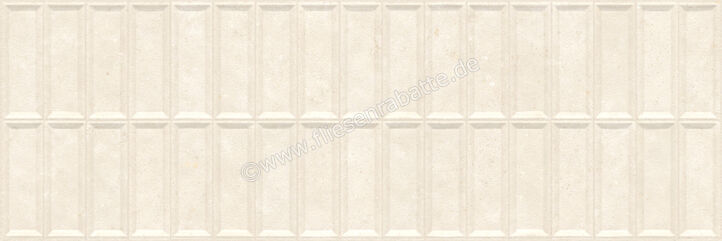  Marazzi Campaspero Wall Bianco 40x120 cm Wandfliese 3D Frame Matt Strukturiert Naturale MRC9 | 704406