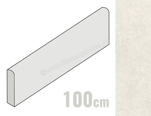  Marazzi Campaspero Grigio 7x100 cm Sockel Matt Eben Naturale MRHR | 704841
