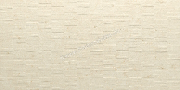  Monocibec Cremaluna Beige 60x120 cm Wandfliese Decori Riflesso Matt Strukturiert Molata - Brushed 0148970 | 704949