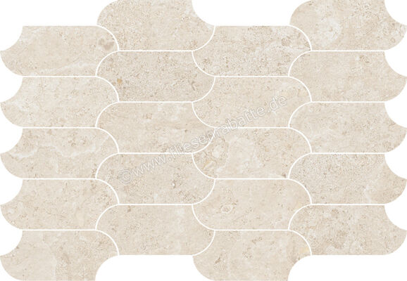  Marazzi Mystone Pietra Di Sardegna Avorio 32.2x39 cm Mosaik Pluma Matt Eben Naturale MRKG | 705720
